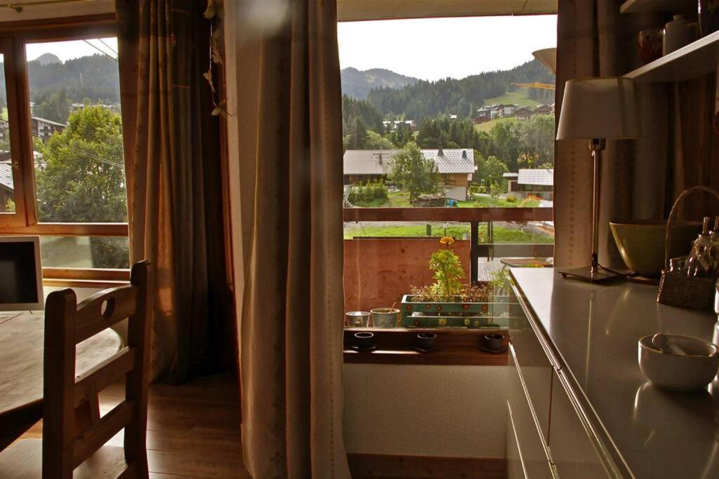 Apartamento Coquetapp***pleinsudTBéquipé5mincentreparking1ch4p Les Gets Exterior foto